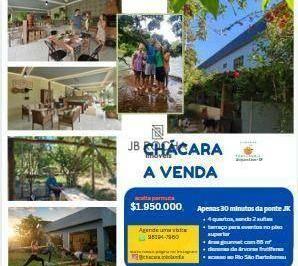 073a91a1cdaec53d59701cfe99a6e9e8983051e3 · Chácara com 4 dormitórios à venda, 29000 m² por R$ 1.950.000,00 - Lago Sul - Brasília/DF