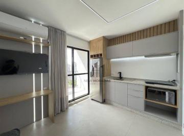 e554887ef6ce310a06c094f8646fd707ebd6f5d3 · Studio mobiliado para alugar, 23 m² - Novo Mundo - Curitiba/PR