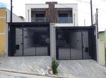 6287fe46e4d366ddb7ccd0e90e23c5101f858ff4 · Sobrado novo frontal com 3 quartos sendo 1 suíte, área gourmet, 2 vagas à venda, 120 m² por R$ 770.0