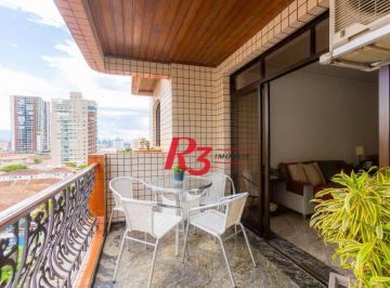 3ffb831dc6245b4ec5230821accf910226d85e27 · Apartamento com 3 dormitórios à venda, 137 m² por R$ 1.200.000,00 - Aparecida - Santos/SP