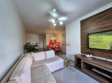 62b6882511588049d48b6ff8799caf9bf4fe83c5 · Apartamento com 3 dormitórios à venda, 117 m² por R$ 790.000,00 - Campo Grande - Santos/SP