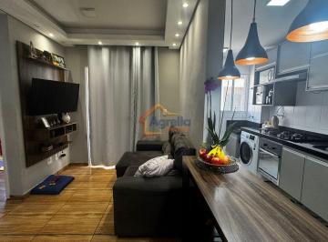 Apartamento · 47m² · 2 Quartos · 1 Vaga · Condomínio Residencial VIVERDI - APARTAMENTO À VENDA NO 1º ANDAR COM PLANEJADOS EM MOGI MIRIM/SP