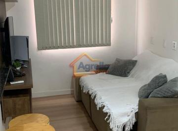 Apartamento · 54m² · 2 Quartos · 1 Vaga · Condomínio Recanto dos Pássaros I - APARTAMENTO COM 2 DORMITORIOS, VAGA COBERTA, MOVEIS PLANEJADOS, 