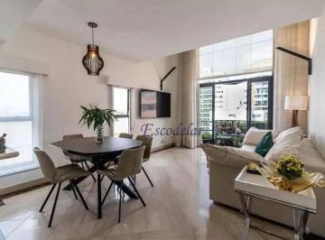 Sala de estar · Apartamento Duplex com 1 dormitório à venda, 75 m² por R$ 1.579.400,00 - Jardim Paulista - São Paulo