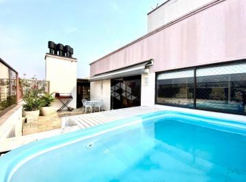 Apartamento · 203m² · 3 Quartos · 2 Vagas · Cobertura duplex 203m² com suíte, terraço e piscina no higienópolis