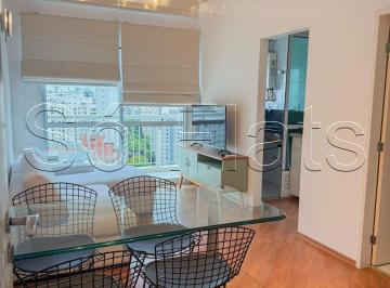 Apartamento · 43m² · 1 Quarto · 1 Vaga · Apartamento em Vila Nova Conceição, São Paulo/SP de 43m² 1 quartos para locação R$ 5.200,00/mes