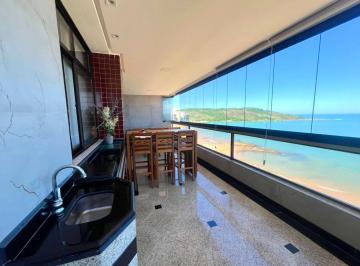 Foto 01 · Apartamento á venda em Guarapari Es de frente para o Mar da Praia do Morro com 04 quartos e duas vag