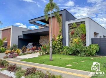 Casa · 291m² · 3 Quartos · 4 Vagas · Belíssima Casa Térrea Mobiliada a Venda no Portal do Sol Green GO.