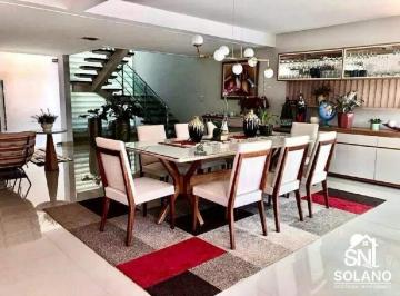 Casa · 320m² · 4 Quartos · 4 Vagas · CASA SOBRADO SENDO 4/4 SUÍTES E PISCINA COM SAUNA NO CONDOMÍNIO GRANVILLE - GO