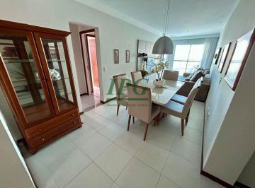 Apartamento de 4 quartos, Guarapari · Apto. 3Q c/ Suíte, Mobiliado, Frente, Sol da Manhã, Vista Mar e com 3 Vagas no Centro, em Guarapari