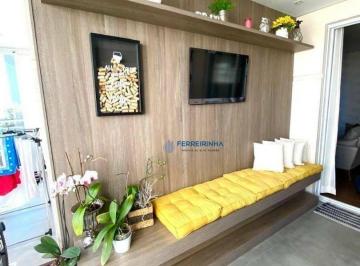Apartamento · 96m² · 3 Quartos · 2 Vagas · Apartamento com 3 quartos e lazer à venda, 96 m² por R$ 1.100.000 - Jardim Aquarius - São José dos C