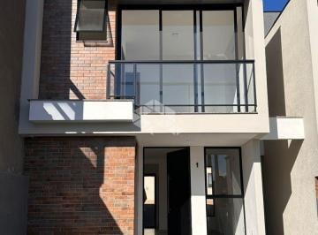Casa · 106m² · 3 Quartos · 1 Vaga · Sobrado novo 03 dormitórios à venda no bairro Serraria