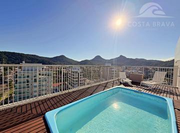 Apartamento · 153m² · 4 Quartos · 2 Vagas · Cobertura duplex com piscina em Caiobá | 2 vagas