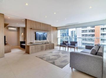 1 · Apartamento com 155 m², 2 suítes , mobiliado para alugar na Vila Olímpia, ao lado da Faria Lima