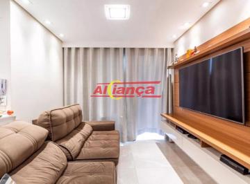 Apartamento · 68m² · 2 Quartos · 1 Vaga · APARTAMENTO 68M², COM 2 QUARTOS À LOCAÇÃO NO JARDIM FLOR DA MONTANHA - GUARULHOS/SP