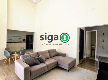 Apartamento · 138m² · 3 Quartos · 2 Vagas · Apartamento para Locação na Vila Andrade, 138m² com pé direito duplo.