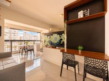 Apartamento · 35m² · 1 Quarto · 1 Vaga · Flat com 1 dormitório para venda no Campo Belo - SP