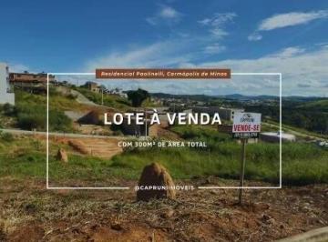 Terreno · 300m² · Lote 03, Quadra 05, à venda, na Rua Minas Gerais, Residencial Paolinelli, Carmópolis de Minas - MG.