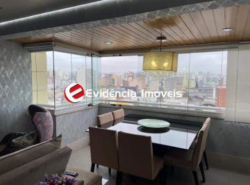 Apartamento · 128m² · 3 Quartos · 3 Vagas · Apartamento 3 suítes com 3 vagas no Centro de Santo André – pronto para financiar