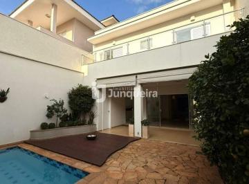 Casa · 200m² · 3 Quartos · 2 Vagas · Casa em Condomínio à venda, 3 quartos, 3 suítes, 2 vagas, Terras do Sinhô - Piracicaba/SP
