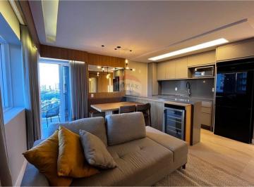 Apartamento · 85m² · 2 Quartos · 2 Vagas · REMAX Aluga Apartamento MOBILIADO de 2 Quartos, 1 Suíte, 2 Vagas. R$7.000,00 - Cambuí, Campinas/SP