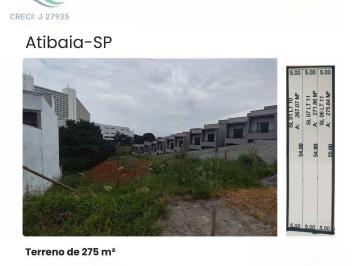 Terreno · 275m² · Terreno, Jardim São Felipe, Atibaia - R$ 110 mil, Cod: 5265