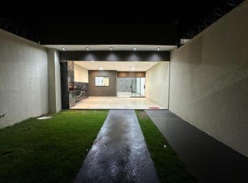 Casa · 130m² · 3 Quartos · 3 Vagas · CASA MODERNA À VENDA – RESIDENCIAL SANTO HILÁRIO | GOIÂNIA, REGIÃO LESTE