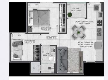 Apartamento · 49m² · 2 Quartos · 1 Vaga · Apartamento em Jardim das Avenidas, Araranguá/SC