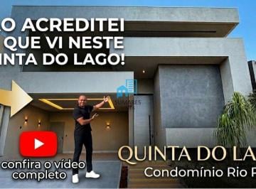 Casa · 220m² · 3 Quartos · 4 Vagas · QUINTA DO LAGO BLUE LAGON - CASA CONDOMÍNIO QUINTA DO LAGO BLUE LAGON - SÃO JOSÉ DO RIO PRETO- 3525
