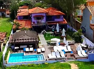 Casa · 500m² · 16 Quartos · 10 Vagas · MANSÃO PÉ NA AREIA EM GERIBÁ | 16 Suites