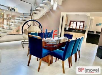 Casa · 292m² · 4 Quartos · Casa em cond. fechado à venda em Caraguatatuba/SP, 4 quartos (4 suítes), espaço gourmet, piscina aqu