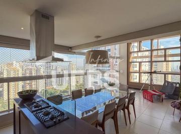 Apartamento · 228m² · 4 Quartos · 3 Vagas · APARTAMENTO DE ALTO PADRÃO NA ORLA DO PARQUE FLAMBOYANT – 228M², MOBILIADO, VISTA DEFINITIVA | JARDI