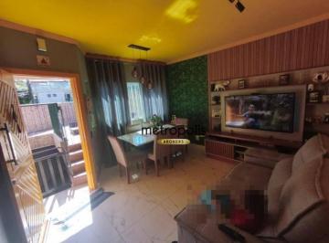 sala · Sobrado com 2 dormitórios à venda, 140 m² por R$ 690.000,00 - Parque Novo Oratório - Santo André/SP