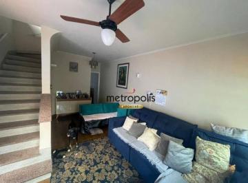 Sala · Sobrado com 3 dormitórios à venda, 120 m² por R$ 540.000,00 - Santa Maria - Santo André/SP