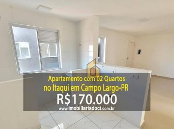 77671e8756f43d643150fe0e91be8cd1ab4ddf1a · Apartamento com 02 Quartos no Itaqui em Campo Largo-PR - A venda por R$170.000,00
