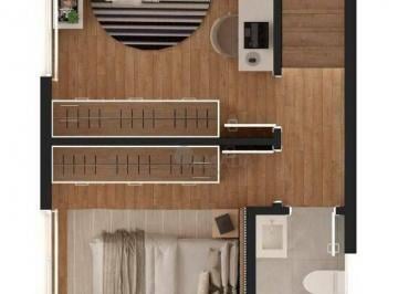 c0a3e4cc87e7e467709587e7384b4dc816aff9c0 · Apartamento Duplex com 2 quartos, quintal, 1 vaga à venda, 53 m² por R$ 425.000 - Cidade Patriarca -