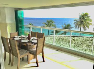 Apartamento de 1 quarto, Salvador · Apartamento Vista Mar com Varanda Gourmet | Acesso Direto à Praia