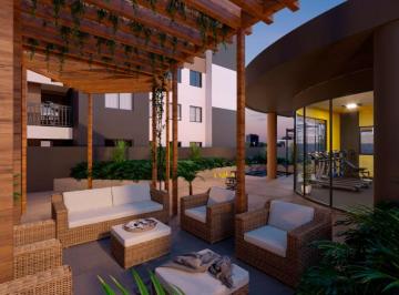 Apartamento de 2 quartos, Curitiba · Apartamento 2 Quartos, sacada com churras.à carvão e vaga na garagem, 45 m2 no Novo Mundo - apto 506
