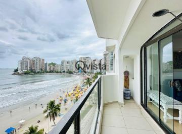 Apartamento · 160m² · 3 Quartos · 2 Vagas · Apartamento Frente Mar na Astúrias no Guarujá | QVista