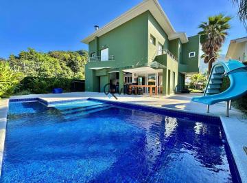 Casa · 400m² · 5 Quartos · 4 Vagas · Casa moderna à venda em condomínio fechado na Praia da Enseada, Guarujá, SP |...