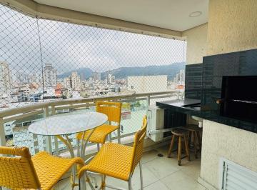 Apartamento · 103m² · 3 Quartos · 2 Vagas · Apartamento com vista para o mar e varanda gourmet à Venda na Enseada no Guar...