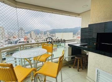 Apartamento · 103m² · 3 Quartos · 2 Vagas · Apartamento com vista para o mar e varanda gourmet à Venda na Enseada no Guar...