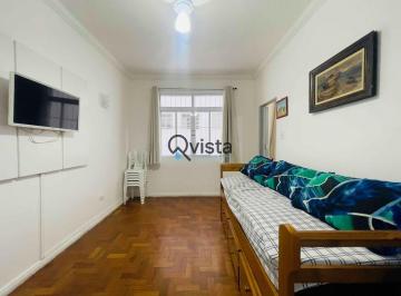 Apartamento · 35m² · 1 Quarto · Kitnet 1 Quadra do mar, 1 Dormitório à Venda na Pitangueiras no Guarujá | QVi...