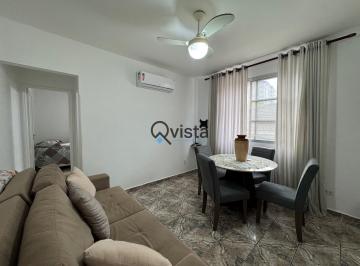 Apartamento · 50m² · 1 Quarto · 1 Vaga · Apartamento 1 dormitório reformado na quadra da praia à Venda no Tombo no Gua...
