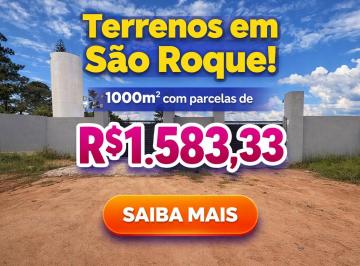 Terreno , São Roque · Lote em São Roque/SP | 1.000m² | Pagamento facilitado | Pronto para construir
