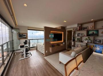 Sala panorâmica | Borges Realty · Apartamento à venda na Barra Salvador | 40m² mobiliado no Barra Premium