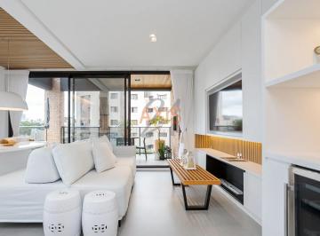 Apartamento · 138m² · 2 Quartos · 2 Vagas · Apartamento de  2 Suítes  à Venda no Edifício Brooklyn I Bigorrilho Curitiba