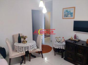 Apartamento · 46m² · 2 Quartos · 1 Vaga · Condomínio Turmalina 1 em Guarulhos de 52 M² - Vaga para morador e visitante!