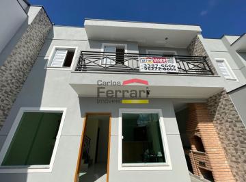 Casa · 88m² · 3 Quartos · 3 Vagas · Sobrado Vila Santa Terezinha, 3 dormitórios, 3 vagas com quintal e churrasqueira