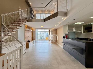 d72cc0c0c9c4c3e4d9d717b979792ede5ef7b9a4 · Apartamento Duplex com 3 suítes/Pé-direito duplo à venda, 159 m² por R$ 2.449.000 - Brooklin - São P